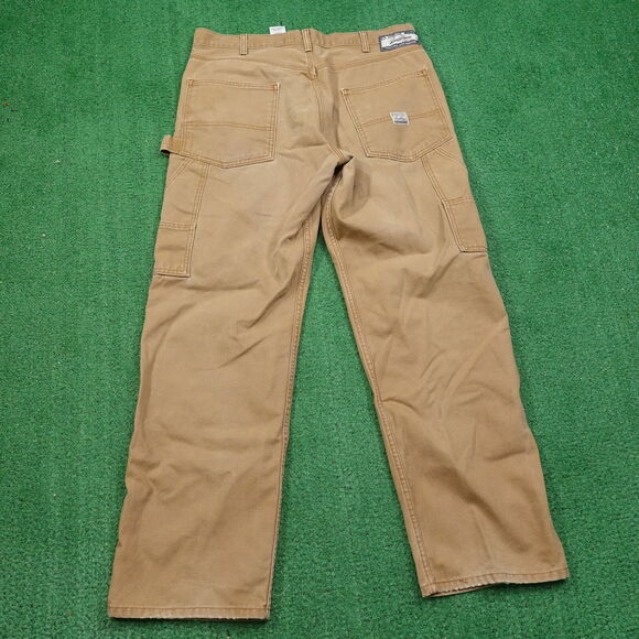 LEVI'S LEVI STRAUSS SIGNATURE WORKWEAR FIT DUCK CANVAS DOUBLE KNEE PANTS 36X32 - Picture 10 of 16